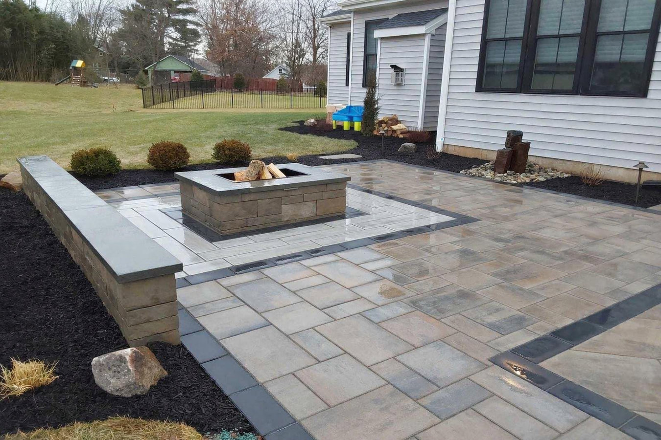 Concrete patio construction in Claremont, CA
