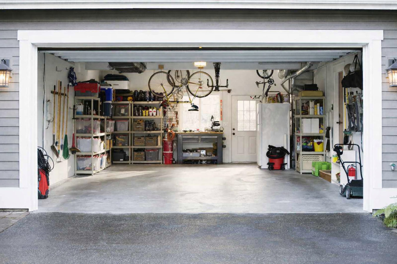 Garage floor concrete in Claremont, CA