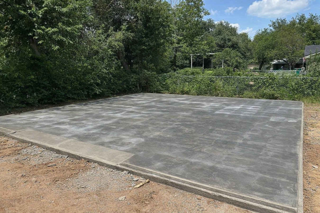 Slab foundation building in Claremont, CA